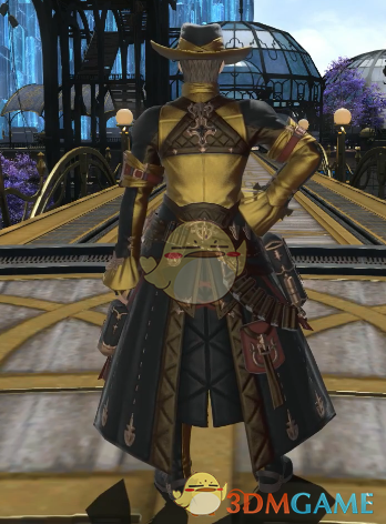 《ff14》5.25机工士80级校服染色外观