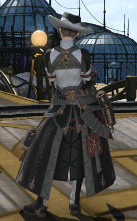 《ff14》5.25机工士80级校服染色外观