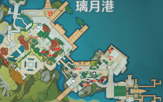 原神璃月杂货铺在哪里