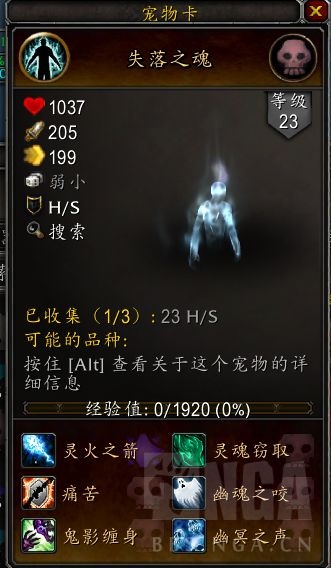 《魔兽世界》失落之魂刷新坐标