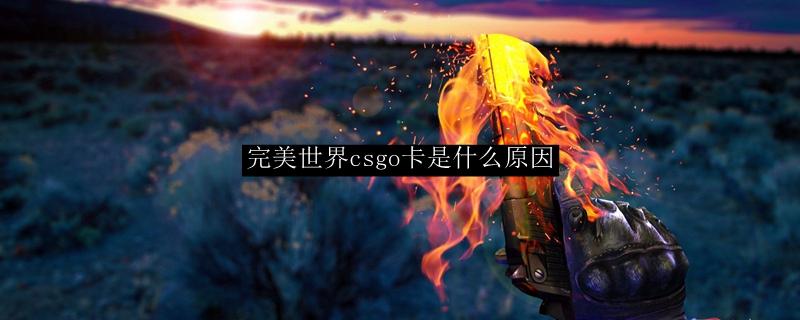 完美世界csgo卡是什么原因