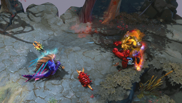 《DOTA2》TI10纯金先锋灵鳍饰品外观介绍