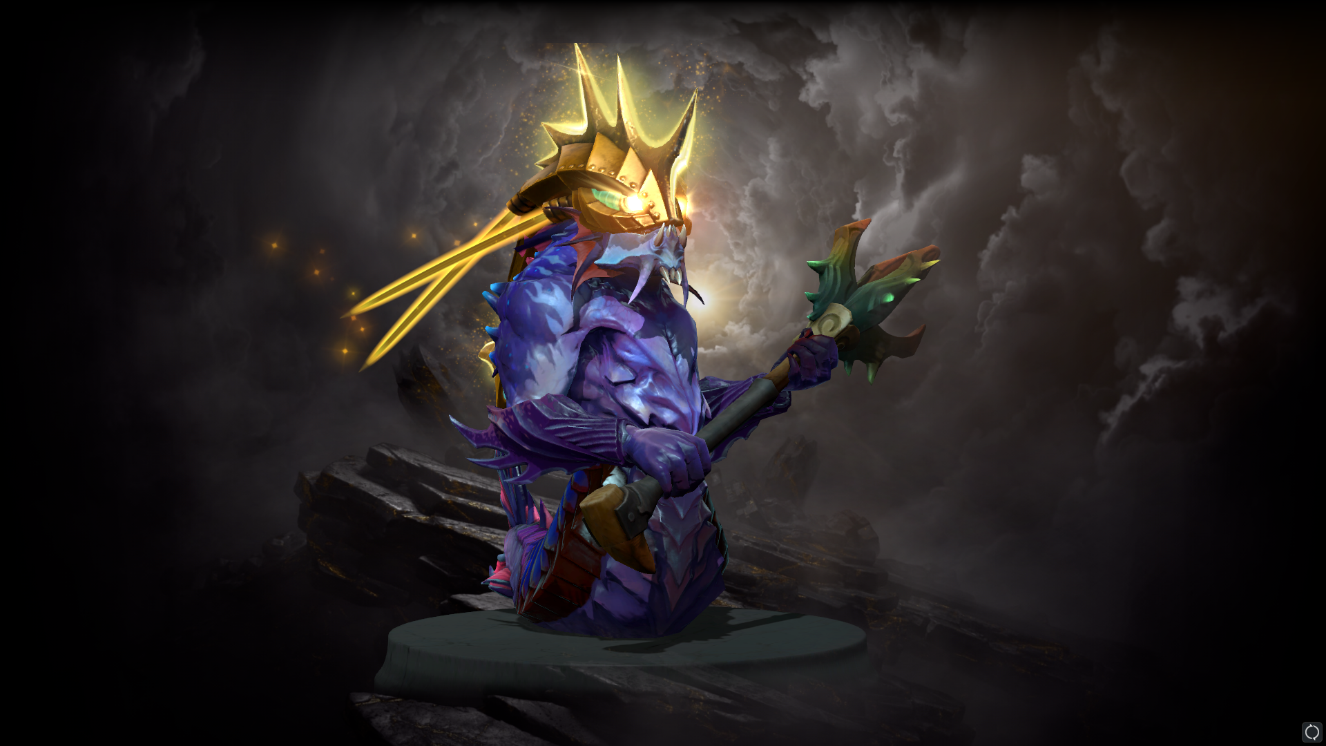 《DOTA2》TI10纯金先锋灵鳍饰品外观介绍