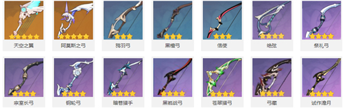 《原神》2021什么武器最强