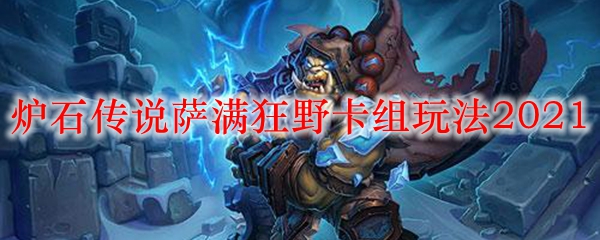炉石传说萨满狂野卡组玩法2021