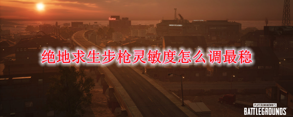 绝地求生步枪灵敏度怎么调最稳