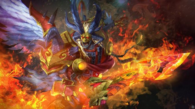 《DOTA2》TI10典藏宝瓶末日使者先烈之怒套装外观