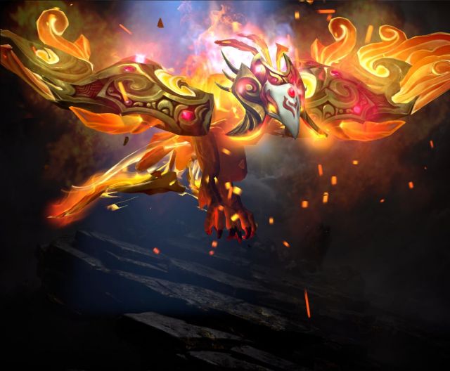 《DOTA2》TI10典藏宝瓶凤凰湮灭之耀套装外观