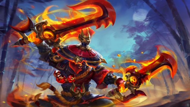 《DOTA2》TI10典藏宝瓶灰烬之灵炽烈之道主宰套装外观
