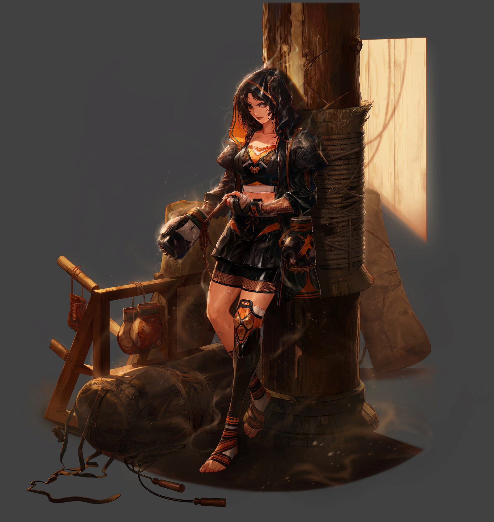 《DNF》女格斗三觉立绘展示