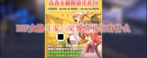 DNF女格斗家三觉惊喜礼包有什么