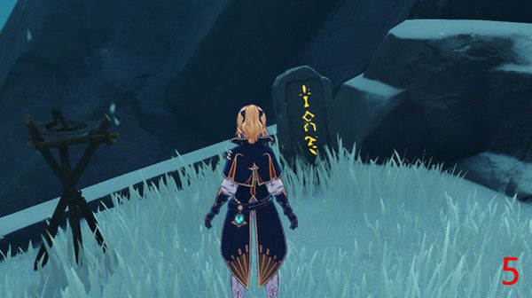 原神雪山石碑洞窟在哪