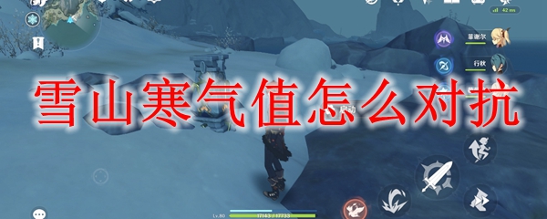 原神雪山寒气值怎么对抗