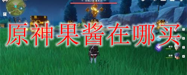 原神果酱在哪买