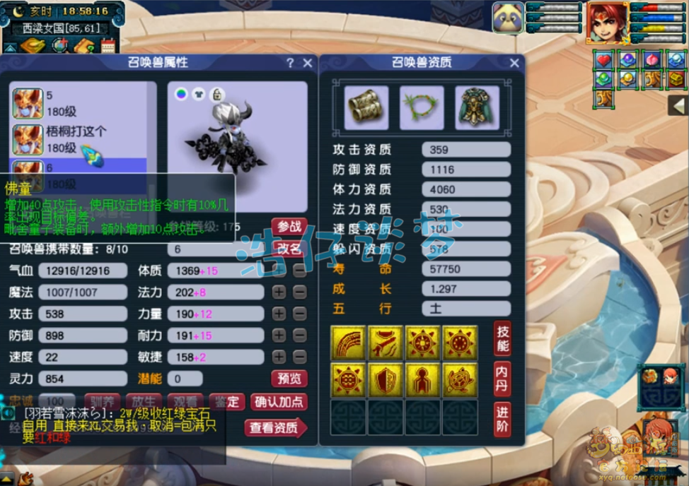 梦幻西游175帮战凌波城属性