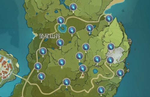 原神陨星碎屑位置在哪