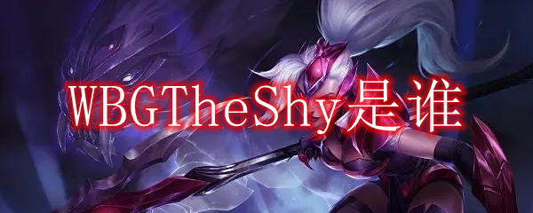 WBGTheShy是谁