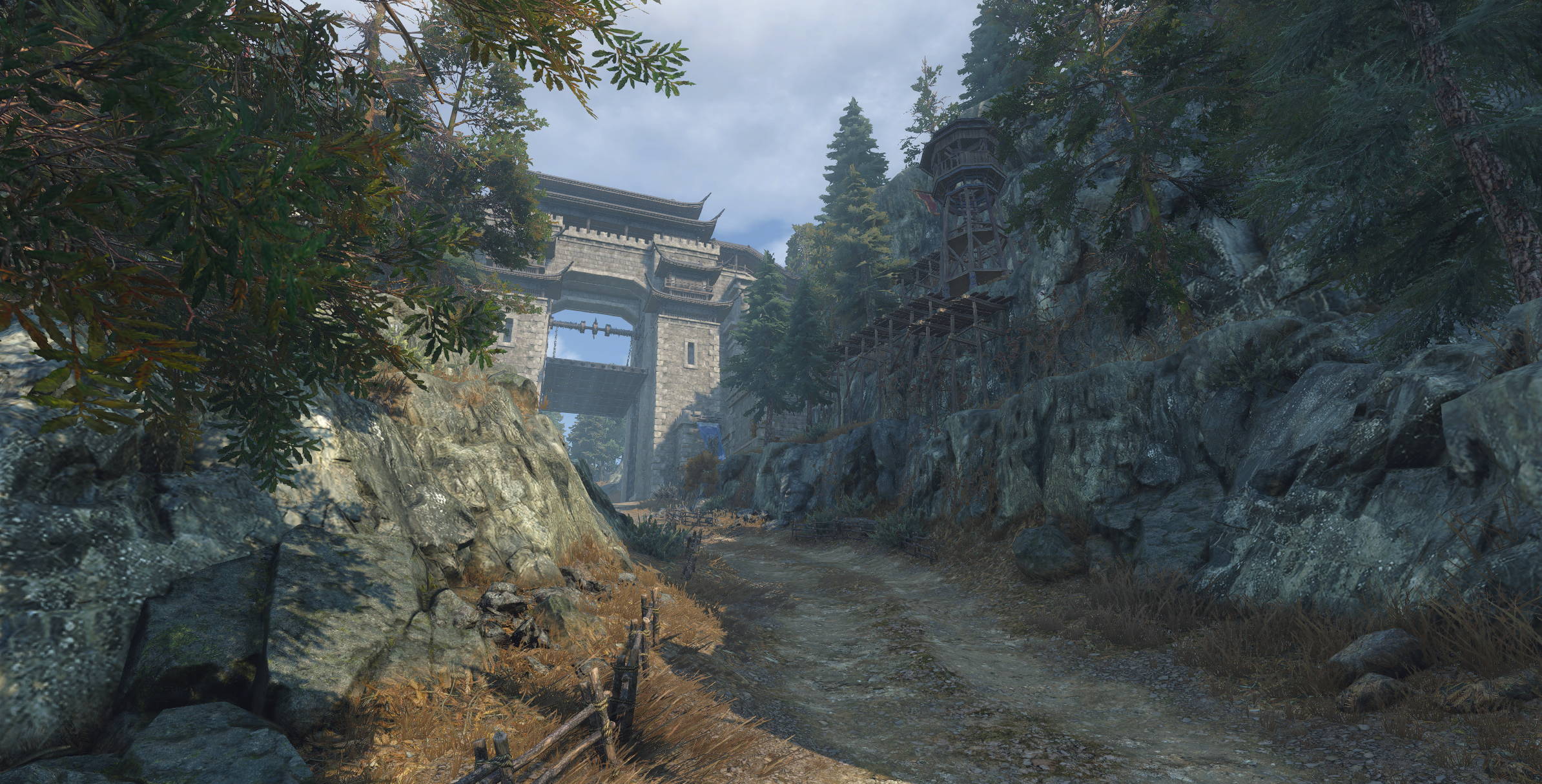 《逆水寒》千人阵营大战地图曝光