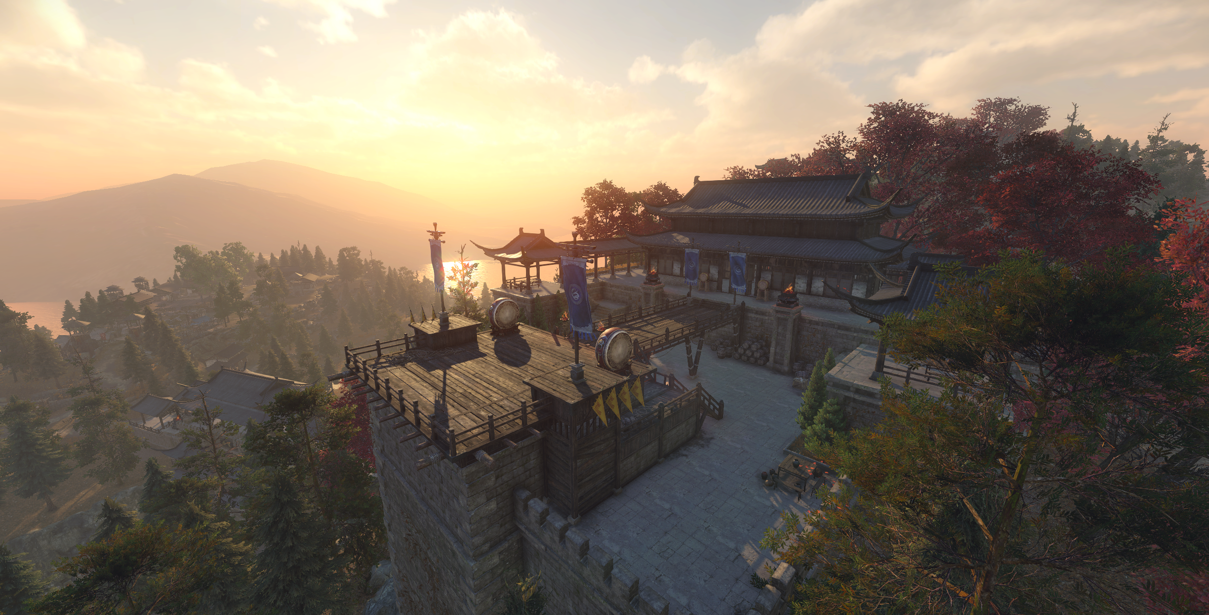 《逆水寒》千人阵营大战地图曝光