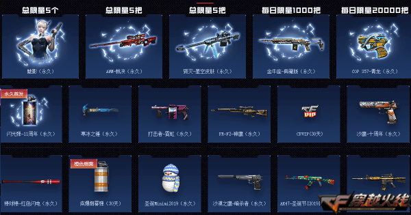 《CF》新春超值活动奖励介绍