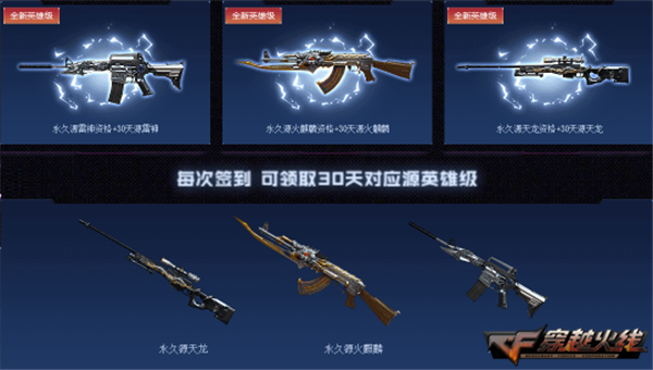 《CF》新春超值活动奖励介绍