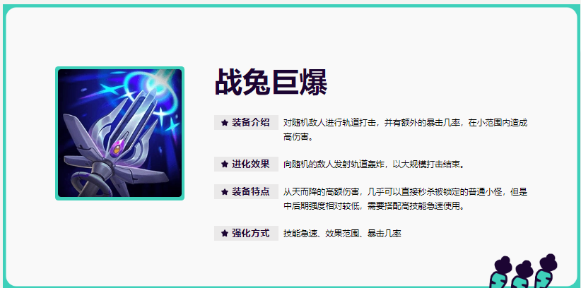 LOL无尽狂潮战兔巨爆属性一览