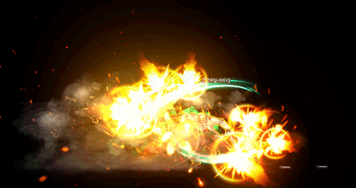 《DNF》枪剑士暗刃二觉技能展示