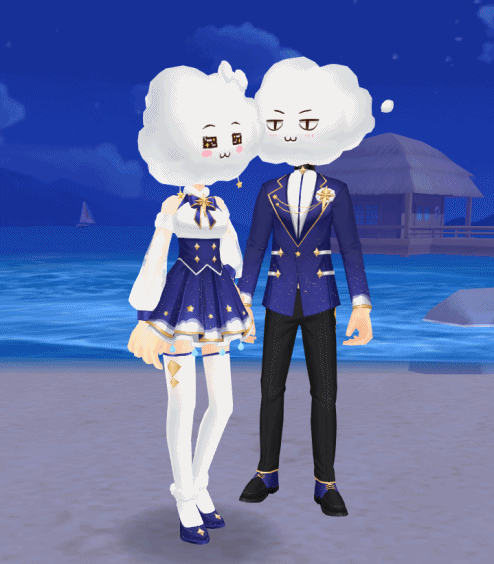 《QQ飞车》新套装：星璨晴海特效预览