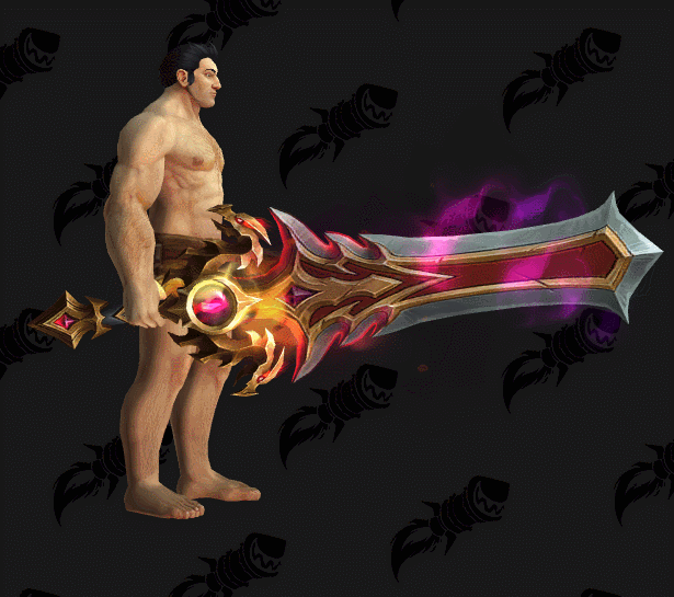 魔兽世界附魔暗影烈焰花环外观一览