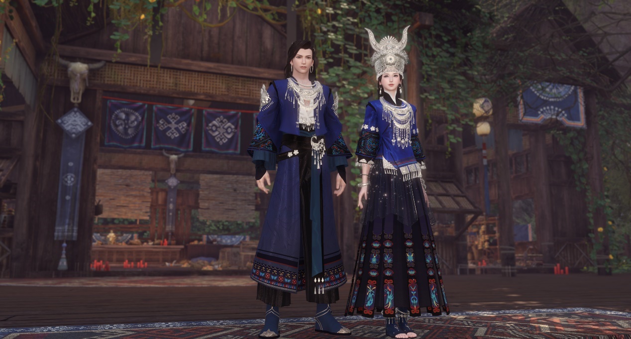 《逆水寒》苗族主题时装溪泠笙歌介绍