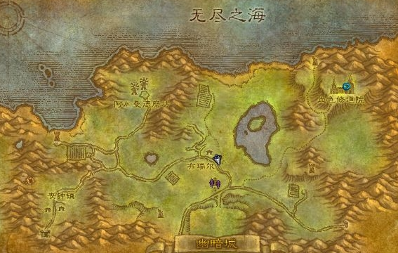 魔兽世界乌龟服荆棘谷联盟怎么进