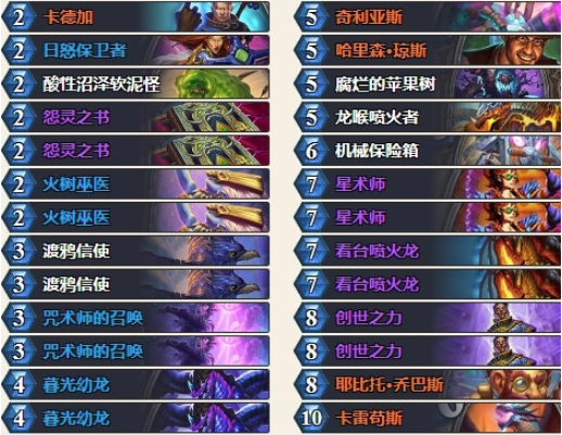 《炉石传说》暗影崛起兮柚卡德加法卡组介绍