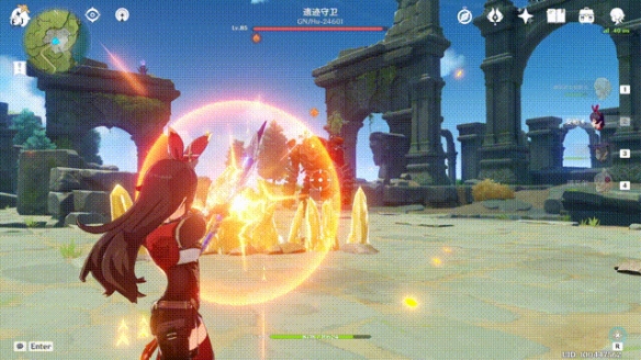 原神岩主岩潮叠嶂怎么用