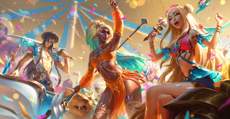 LOL海洋之歌豹女皮肤效果预览