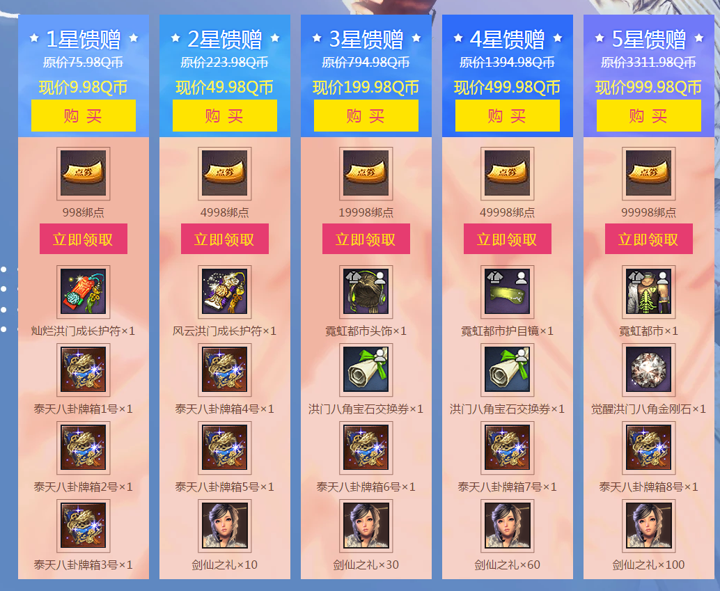 《剑灵》飞月的馈赠活动玩法攻略