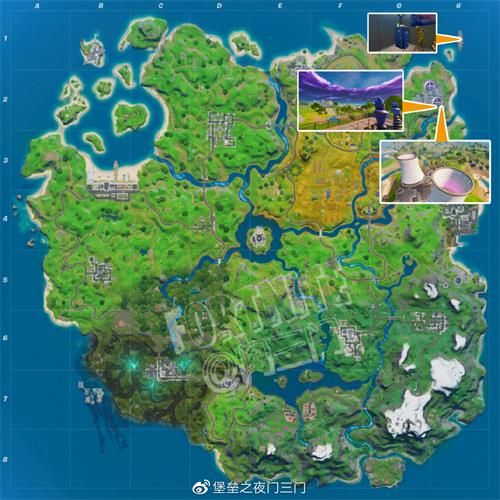 《堡垒之夜》在单局比赛中使用一条滑素并在电厂烟囱里滑翔完成攻略