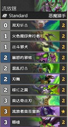 《炉石传说》外域的灰烬流放瞎卡组玩法推荐