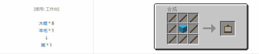 我的世界画有什么用