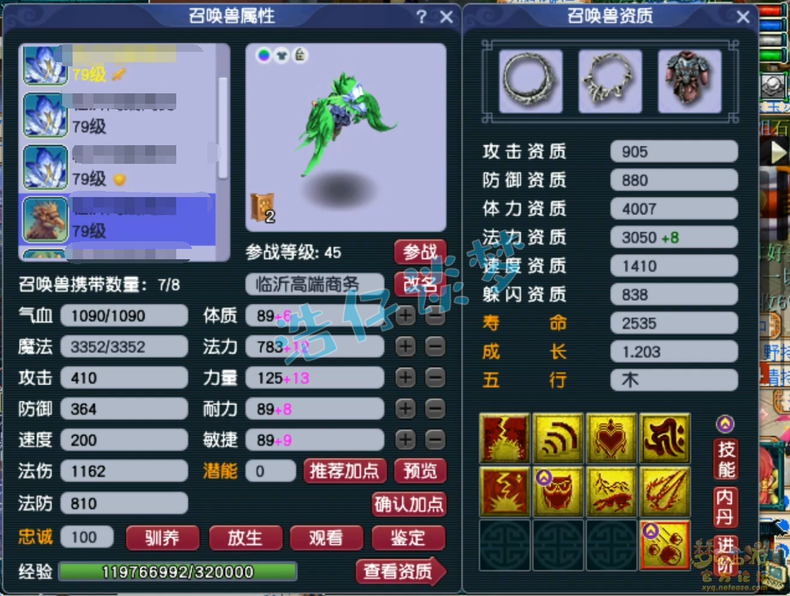 梦幻西游69级魔方寸山装备展示图