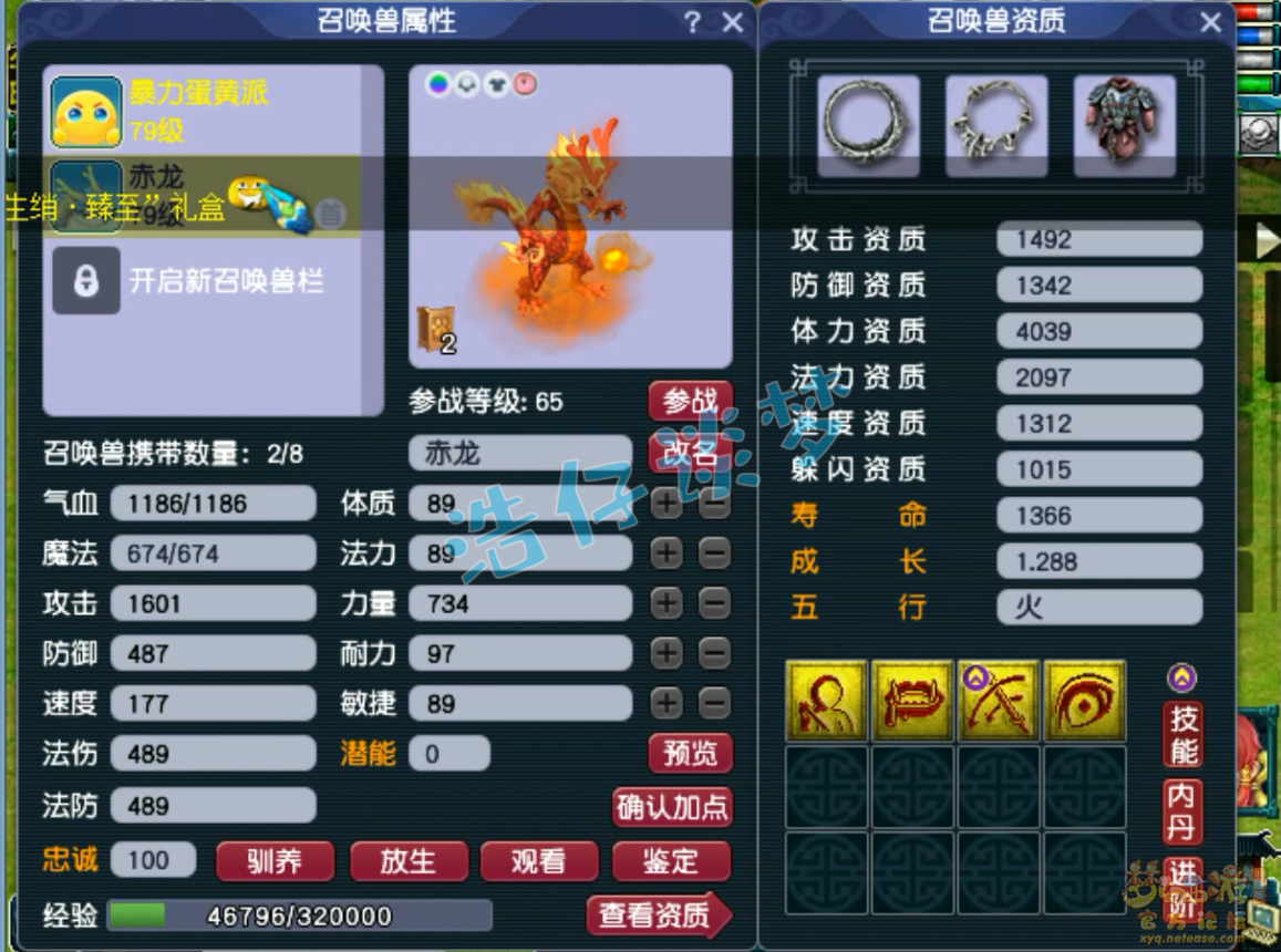 梦幻西游69级魔方寸山任务装备展示图