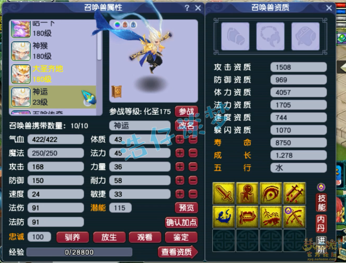 梦幻西游化生寺帮战装备175级展示图