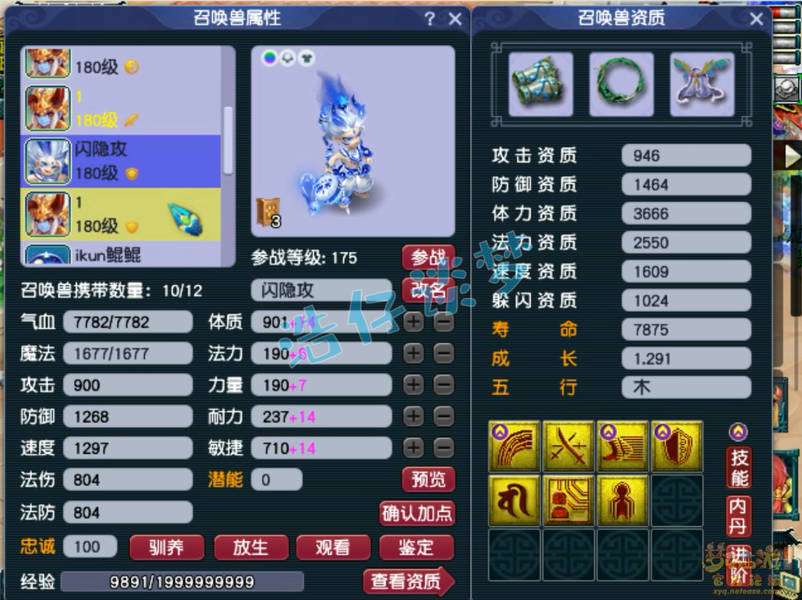 梦幻西游五庄观服战装备展示图175级