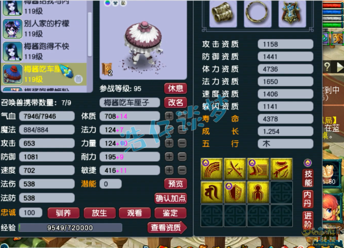 梦幻西游九黎城109装备展示图