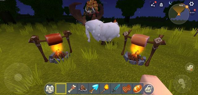 迷你世界中如何驯服野人伙伴