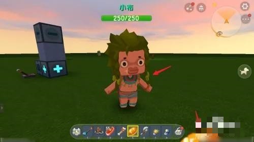 迷你世界里面的野人驯服后怎么让他工作