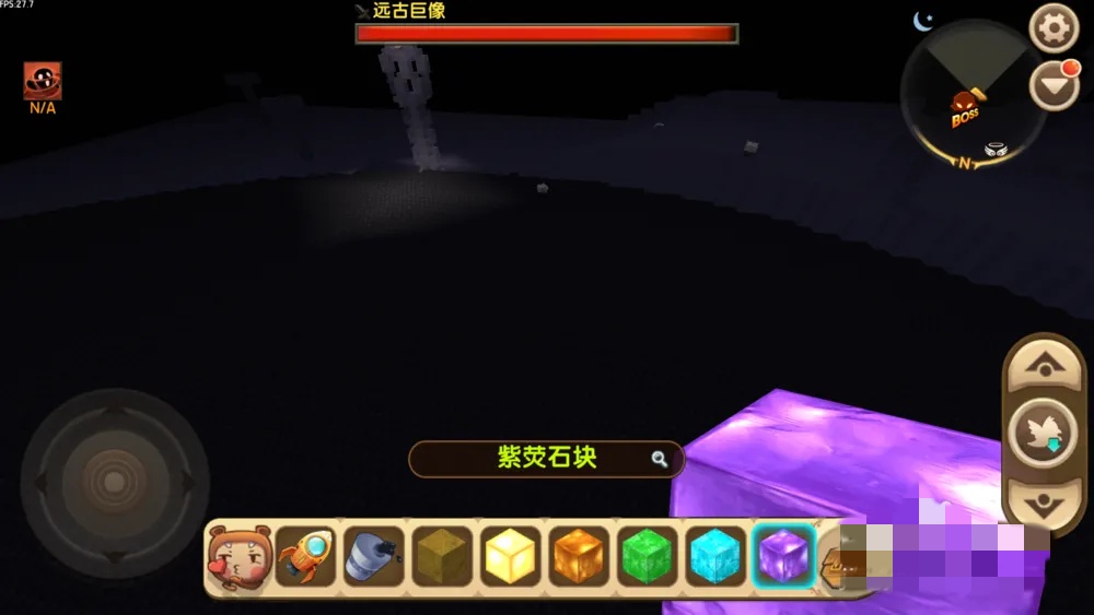 迷你世界怎么才能召唤出石巨人