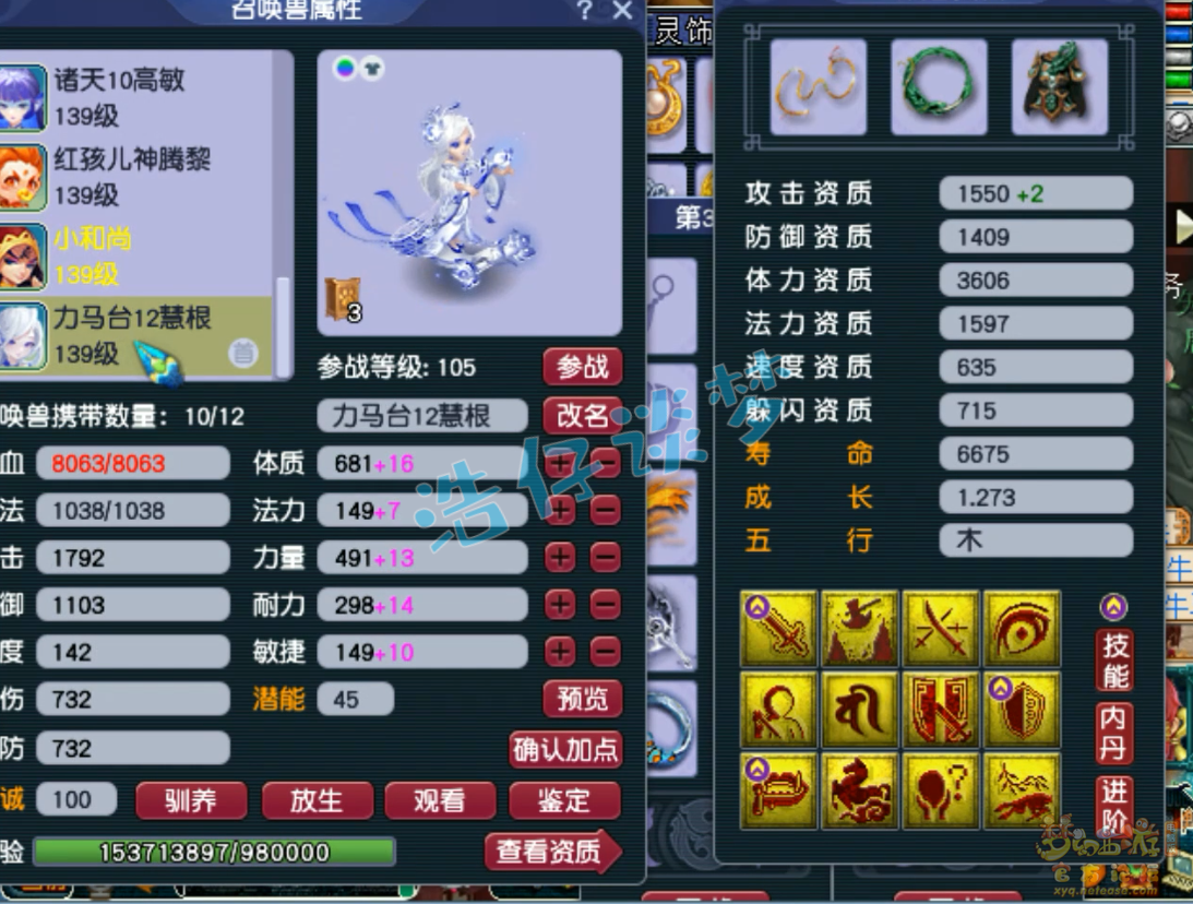 梦幻西游九黎城装备129级展示图