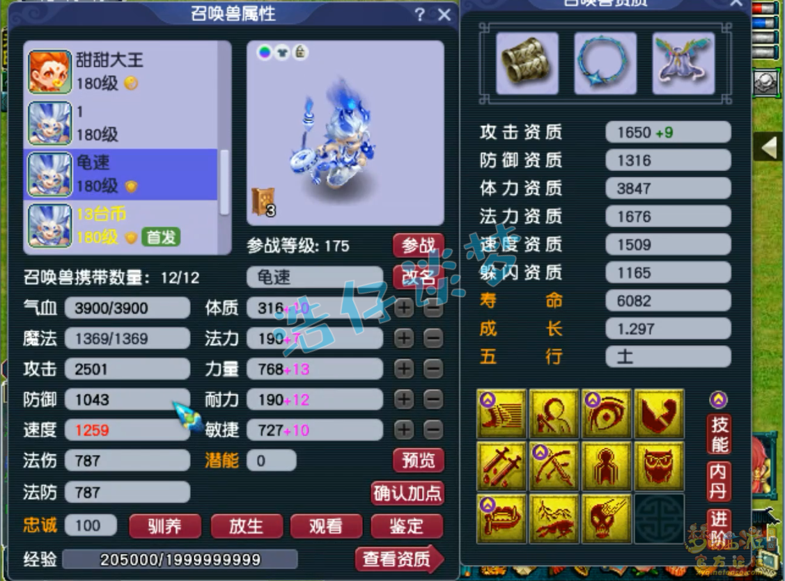 梦幻西游方寸山服战175装备装备展示图