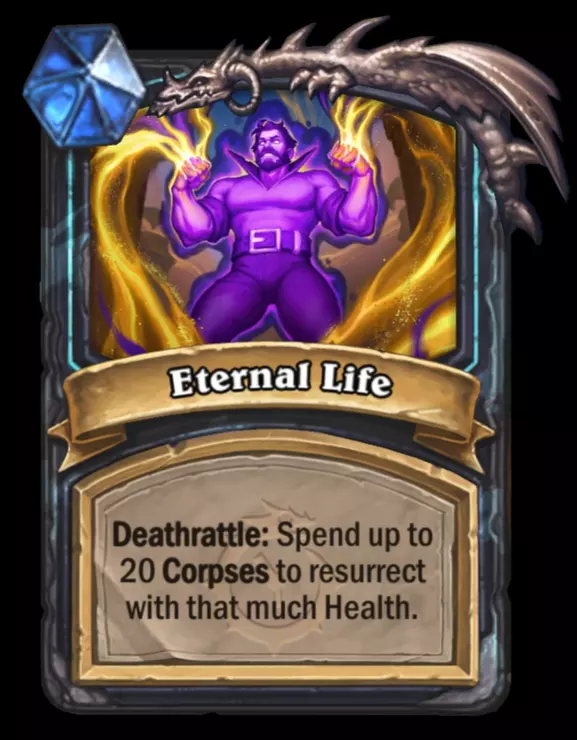 炉石传说永时收割者哈斯克卡牌图鉴