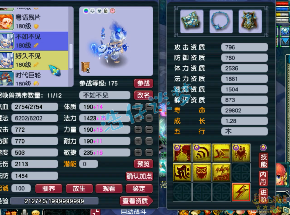 梦幻西游竞速龙宫装备175级展示图